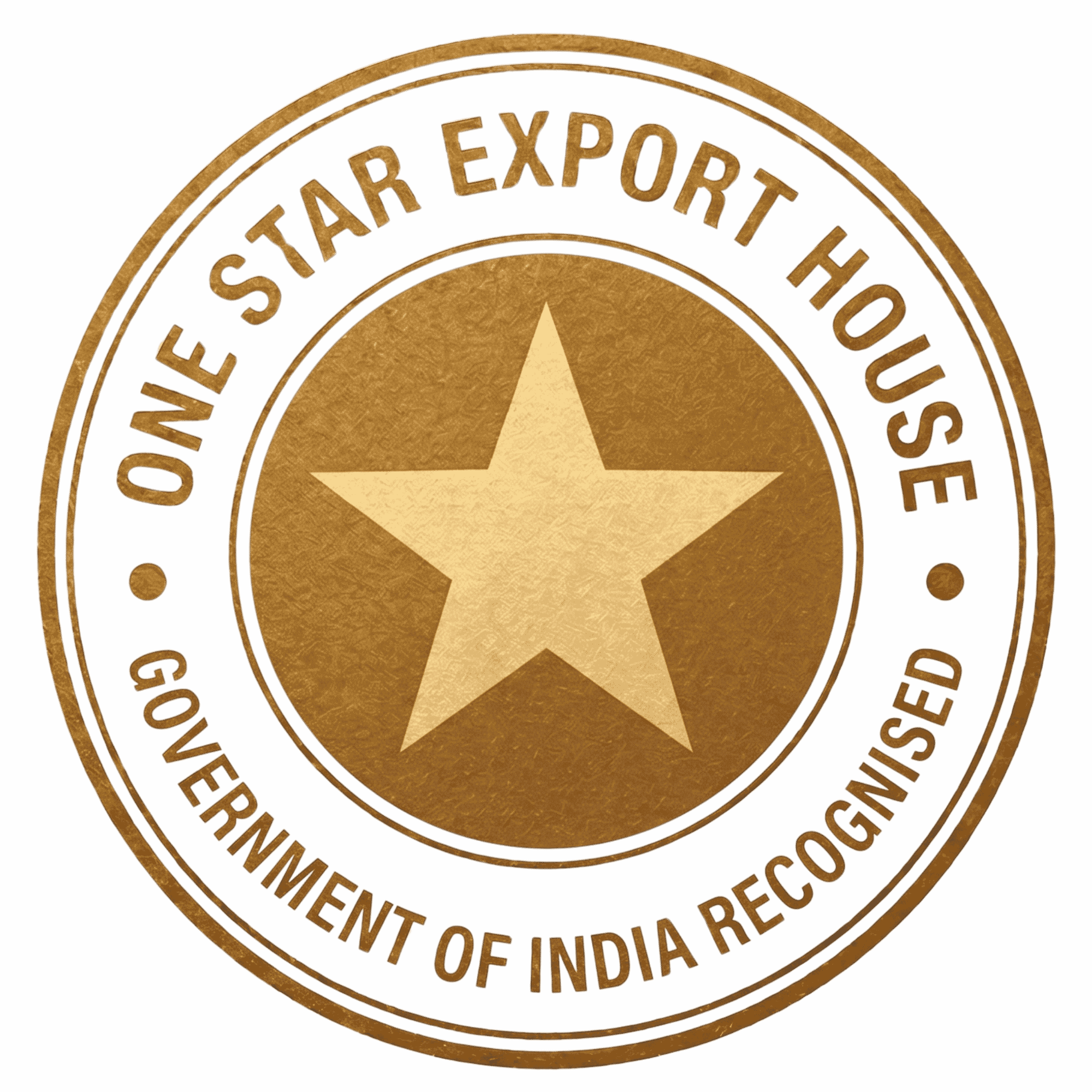 Government-recognised One Star Export House badge